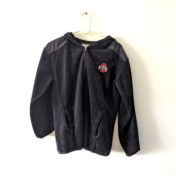 L Fluffy Ohio State Jacket - Picture 1 of 5